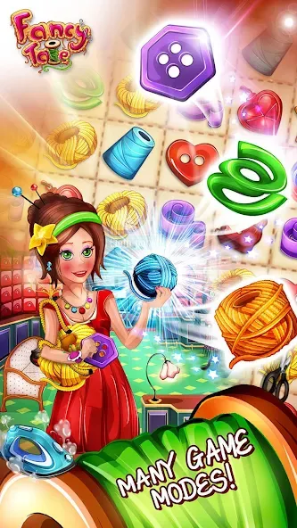 Fancy Tale:Fashion Puzzle Game (Фэнси Тейл) [МОД: Много денег, Монет и Все открыто] Screenshot 2
