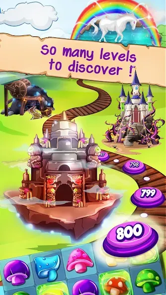Witchy World (Уитчи Ворлд) [МОД: Меню, Бесконечные монеты и Открытые уровни] Screenshot 4