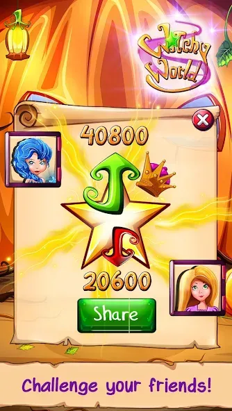 Witchy World (Уитчи Ворлд) [МОД: Меню, Бесконечные монеты и Открытые уровни] Screenshot 5