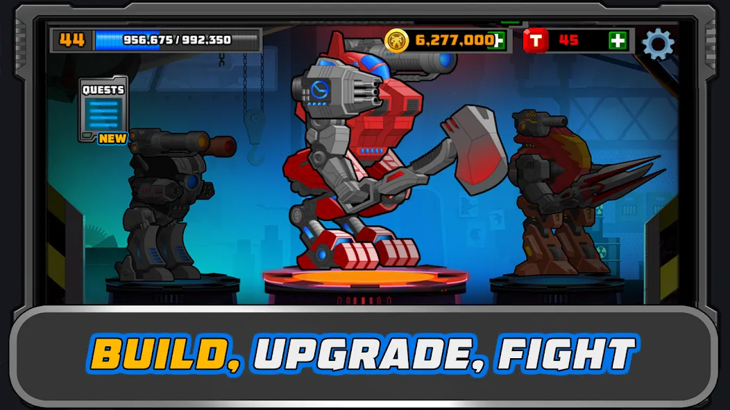 Super Mechs (Супер Мехи) [МОД: Много денег, Монет и Все открыто] Screenshot 1