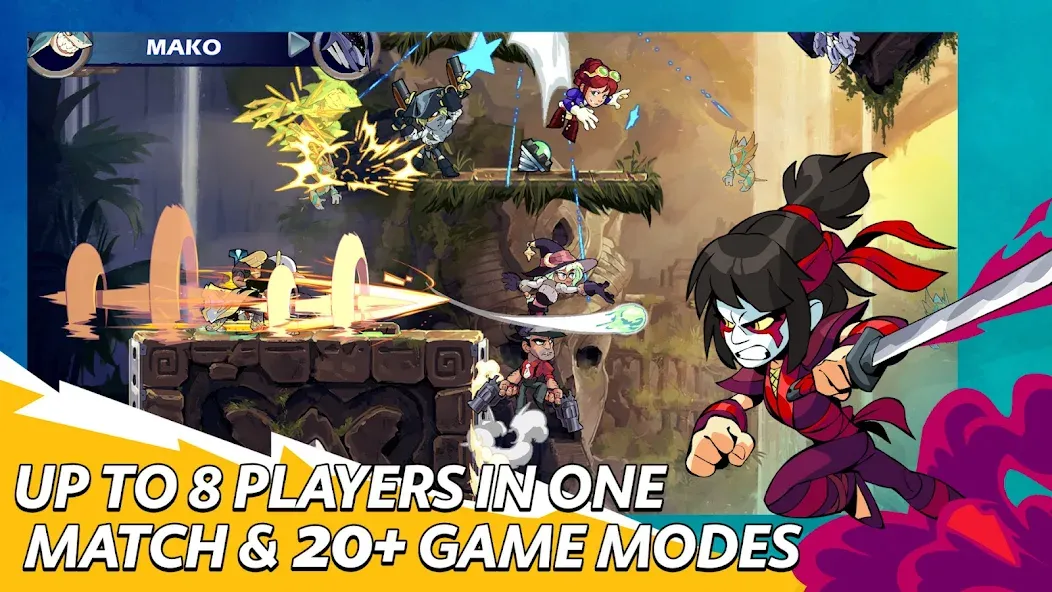 Brawlhalla (Броулхалла) [МОД: Все открыто, Дополнительные деньги и Меню MOD] Screenshot 5
