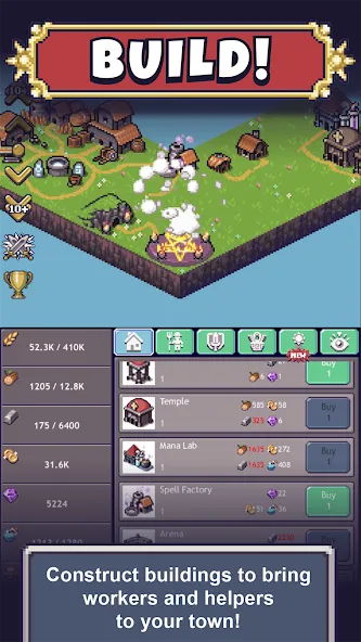 Cave Heroes:Idle Dungeon RPG (Кейв Хероес) [МОД: Много монет, Открытые уровни и Мега MOD] Screenshot 5