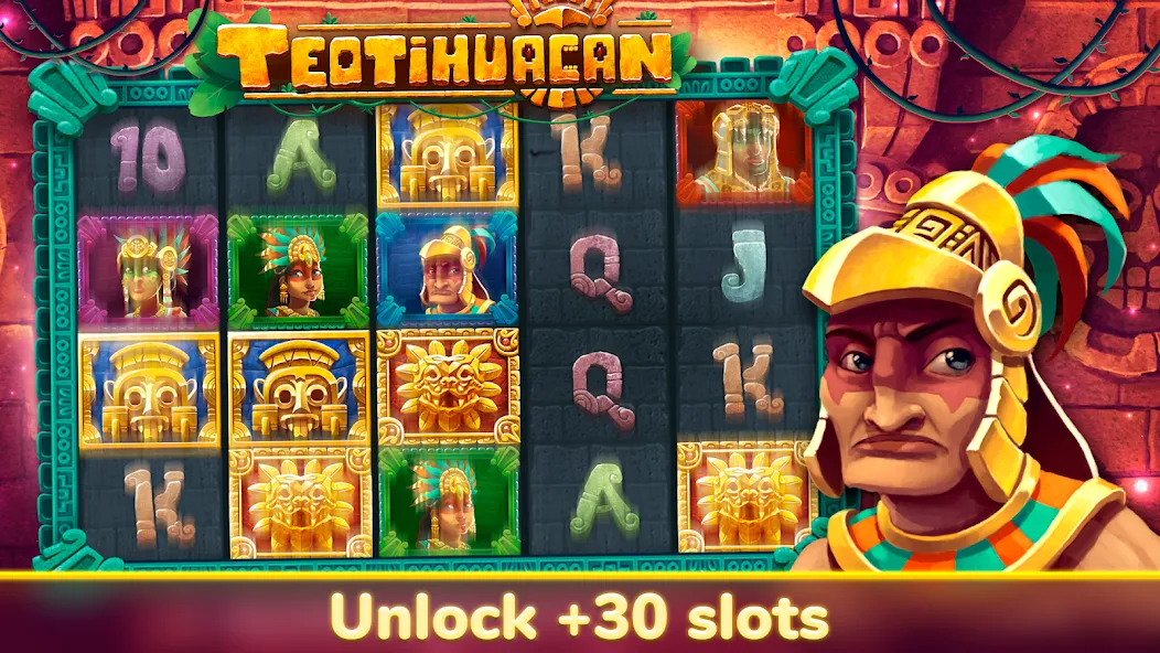 Akamon Slots - Casino Videoslo (Акамон Слотс) [МОД: Много денег, Монет и Все открыто] Screenshot 4