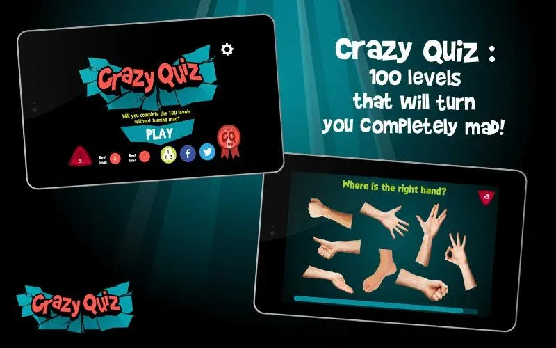 Crazy Quiz (Крэйзи Квиз) [МОД: Много денег, Монет и Все открыто] Screenshot 5