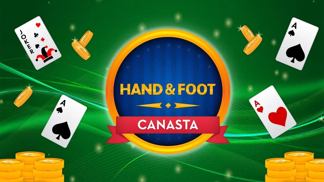 Hand and Foot Canasta [МОД: Бесконечные деньги, Монеты и Мега MOD] Screenshot 1