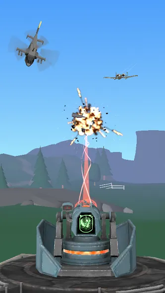 Air Defense: Airplane Shooting (Эйр Дефенс) [МОД: Много денег, Монет и Все открыто] Screenshot 5