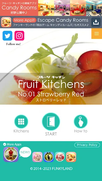 Escape Fruit Kitchens (Эскеип Фрут Китченз) [МОД: Меню, Бесконечные монеты и Открытые уровни] Screenshot 5