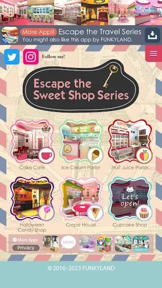 Escape the Sweet Shop Series (Эксперименты в кондитерской серии) [МОД: Бесконечные деньги, Монеты и Мега MOD] Screenshot 1