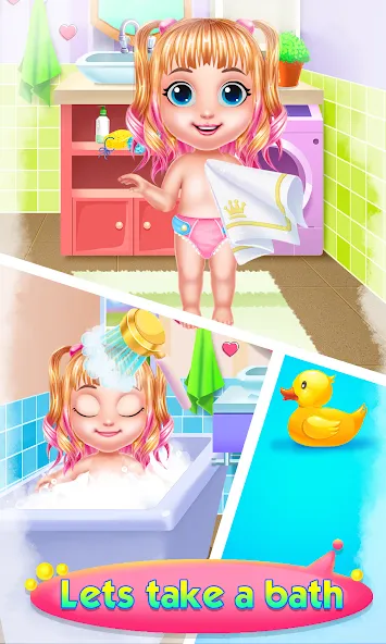 Baby Girl Caring Pinky Style (Беби Грл Керинг Пинки Стайл) [МОД: Много денег, Монет и Все открыто] Screenshot 5