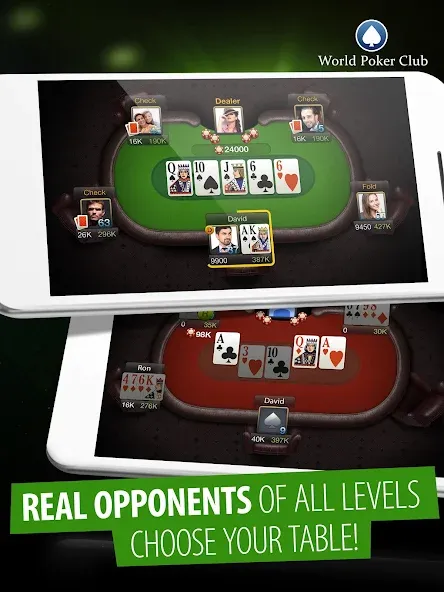 Poker Games: World Poker Club (Покер Гейм) [МОД: Много денег, Монет и Все открыто] Screenshot 5