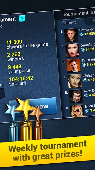 Poker Arena: texas holdem game (Покер Арена) [МОД: Много монет, Открытые уровни и Мега MOD] Screenshot 3