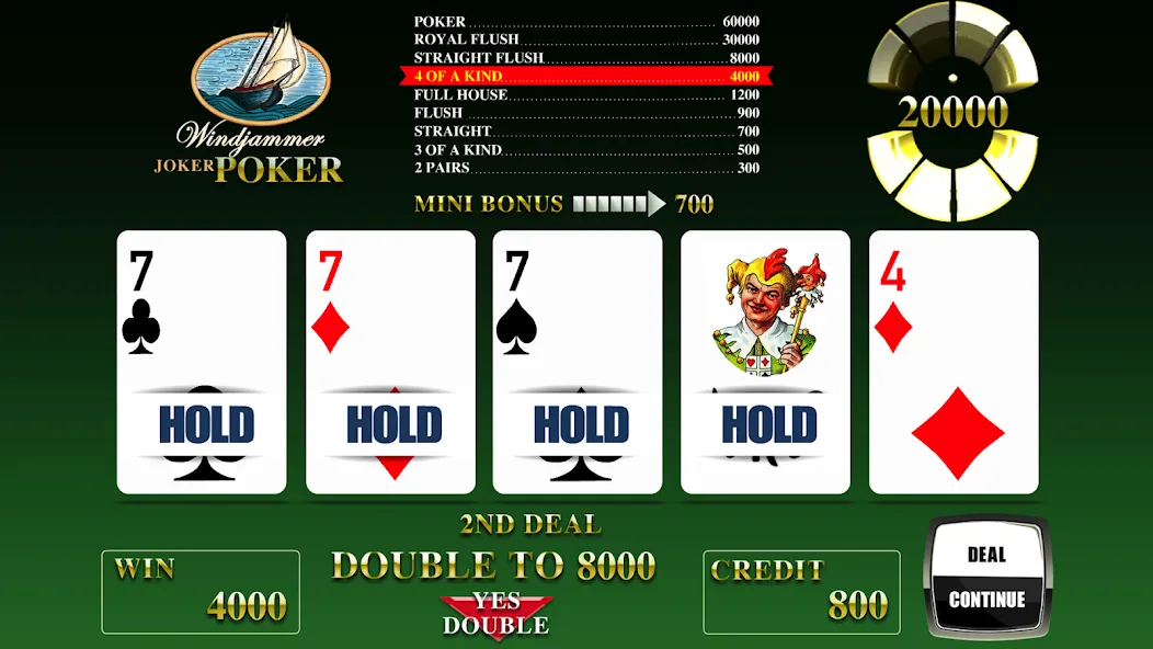 Windjammer Poker (Уиндджаммер Покер) [МОД: Деньги, Монеты и Меню MOD] Screenshot 3