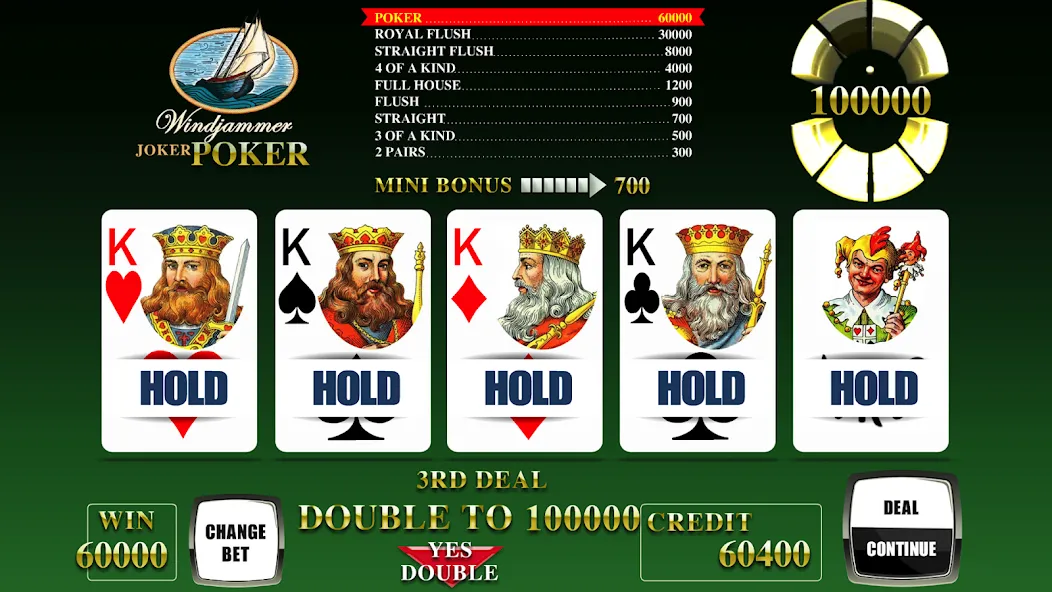 Windjammer Poker (Уиндджаммер Покер) [МОД: Деньги, Монеты и Меню MOD] Screenshot 5