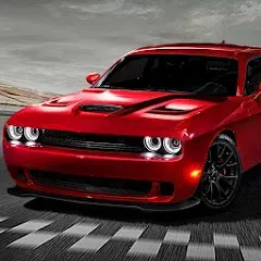 Скачать American Muscle Car Racing (Американская гоночная машина   ) [МОД: Много монет, Открытые уровни и Мега MOD] | Взлом American Muscle Car Racing на Андроид