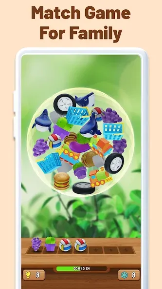 Match Triple Ball (Соответствие Тройной мяч) [МОД: Бесконечные деньги, Монеты и Мега MOD] Screenshot 2