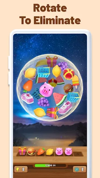 Match Triple Ball (Соответствие Тройной мяч) [МОД: Бесконечные деньги, Монеты и Мега MOD] Screenshot 3