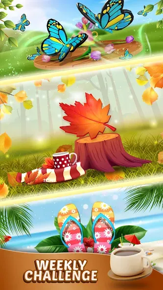 Triple Find - Match Triple 3D (Трипл Файнд) [МОД: Много денег, Монет и Все открыто] Screenshot 4