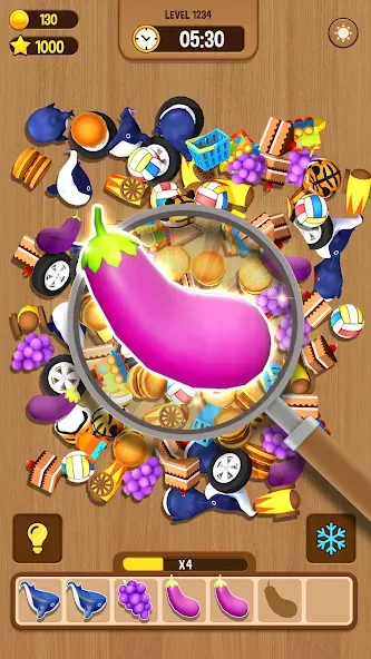 Match Triple 3D: Matching Tile (Матч Трипл 3Д) [МОД: Бесконечные деньги, Монеты и Мега MOD] Screenshot 1