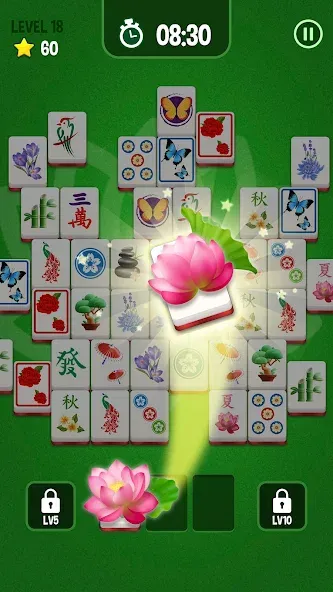Mahjong 3D Matching Puzzle (Маджонг 3D Головоломка на совпадение) [MOD: Много монет/Энергии] - Скриншот 2