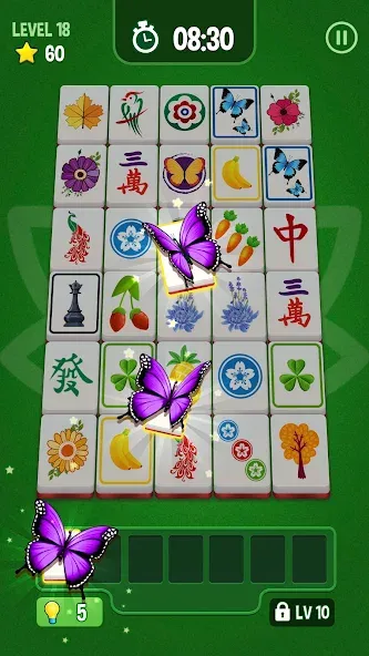 Mahjong Triple 3D -Tile Match (Маджонг Трипл 3Д) [МОД: Все открыто, Дополнительные деньги и Меню MOD] Screenshot 1