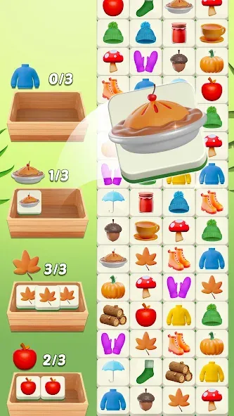Tile Triple 3D (Тайл Трипл 3Д) [МОД: Много денег, Монет и Все открыто] Screenshot 3