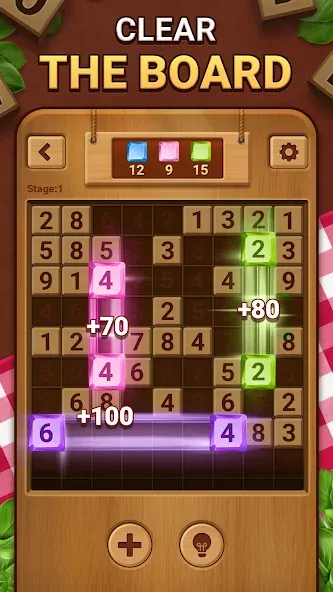 Woodber - Classic Number Game (Вудбер) [МОД: Бесконечные деньги, Монеты и Мега MOD] Screenshot 3
