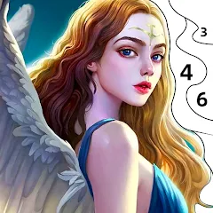 Скачать Angel & Devil Paint by Number [МОД: Все открыто, Дополнительные деньги и Меню MOD] | Взлом Angel & Devil Paint by Number на Андроид