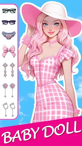 Doll Makeover: dress up games (Долл Мейковер) [МОД: Деньги, Монеты и Меню MOD] Screenshot 2