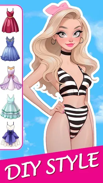 Doll Makeover: dress up games (Долл Мейковер) [МОД: Деньги, Монеты и Меню MOD] Screenshot 3
