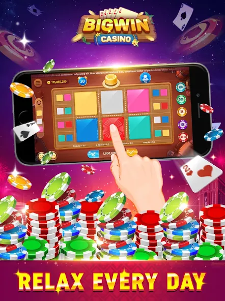 Bigwin - Slot Casino Online (Бигвин) [МОД: Деньги, Монеты и Меню MOD] Screenshot 1