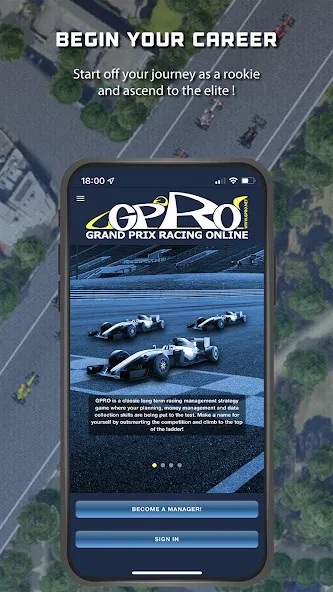 GPRO — Classic racing manager (ГПРО) [MOD: Бесконечные деньги] - Скриншот 1