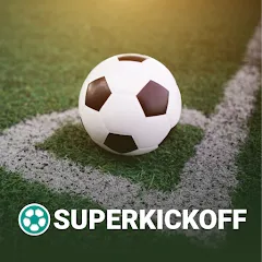 Скачать Superkickoff - Soccer manager (уперкикофф) [МОД: Меню, Бесконечные монеты и Открытые уровни] | Взлом Superkickoff - Soccer manager на Андроид