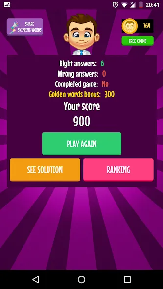 Alphabet Game (Пасапалабра) [МОД: Бесконечные деньги, Монеты и Мега MOD] Screenshot 3