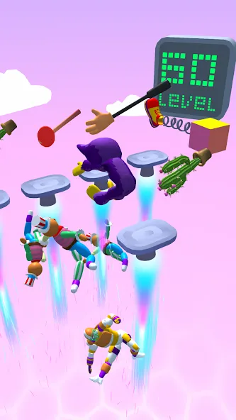 Push the Dummy: Ragdoll Fall (Пуш зе Дамми) [МОД: Деньги, Монеты и Меню MOD] Screenshot 3