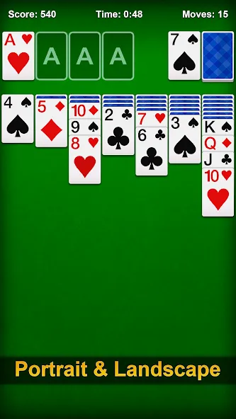 Solitaire - Classic Card Games [МОД: Много монет, Открытые уровни и Мега MOD] Screenshot 2
