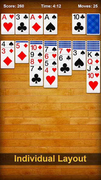 Solitaire - Classic Card Games [МОД: Много монет, Открытые уровни и Мега MOD] Screenshot 3