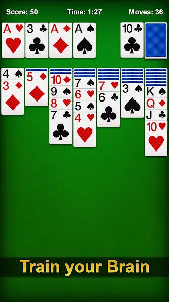 Solitaire - Classic Card Games [МОД: Много монет, Открытые уровни и Мега MOD] Screenshot 5