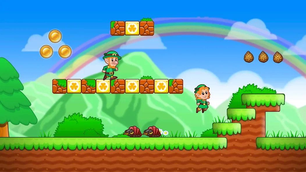 Lep's World [МОД: Меню, Бесконечные монеты и Открытые уровни] Screenshot 1