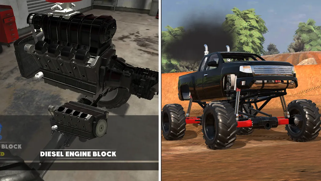Trucks Off Road (Траки Офф Роад) [МОД: Бесконечные деньги, Монеты и Мега MOD] Screenshot 2