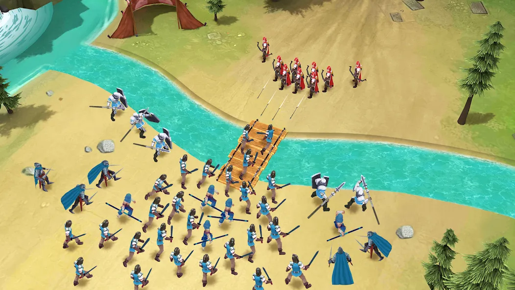 Kingdom Clash - Strategy Game (Кингдом Клаш) [МОД: Много денег, Монет и Все открыто] Screenshot 1
