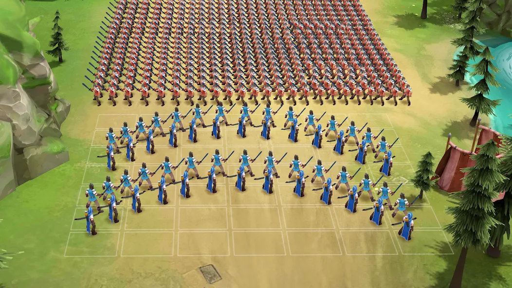 Kingdom Clash - Strategy Game (Кингдом Клаш) [МОД: Много денег, Монет и Все открыто] Screenshot 3