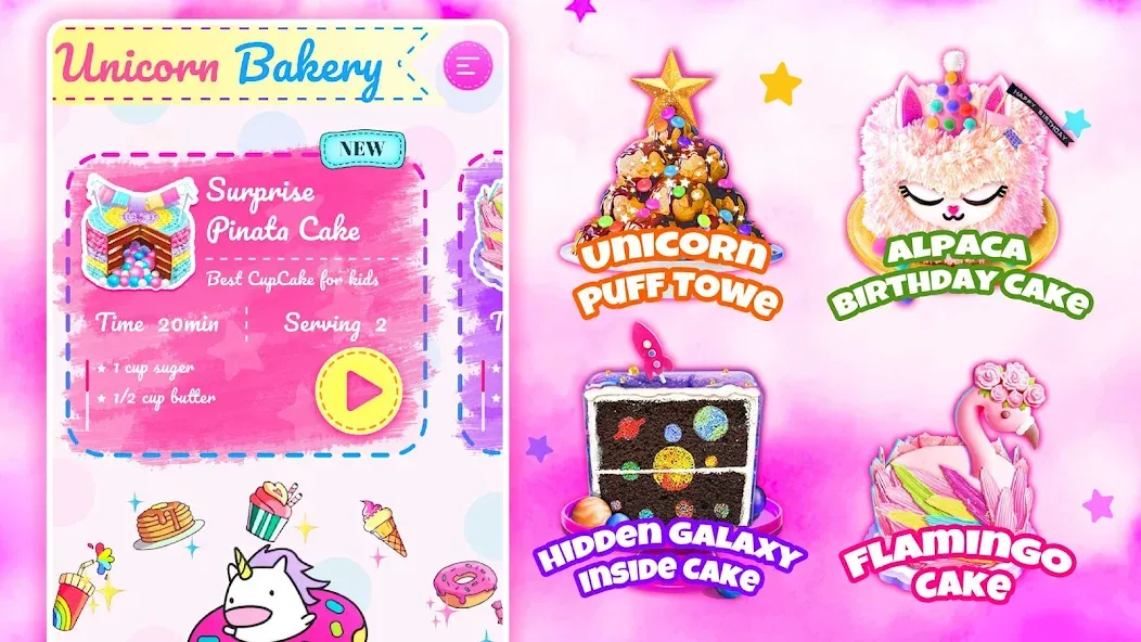 Baking! Cooking Games for Fun [МОД: Все открыто, Дополнительные деньги и Меню MOD] Screenshot 5