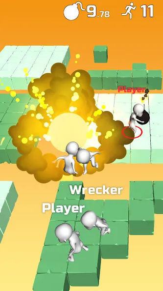 Do Not Boom .io - Tag io game [МОД: Много монет, Открытые уровни и Мега MOD] Screenshot 3