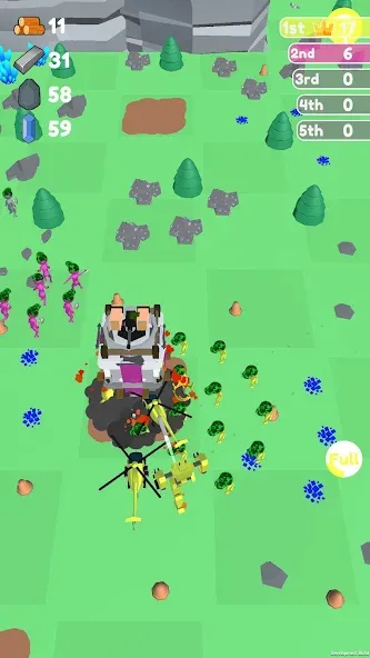 Islands Control: Army War (Айлэндс Контрол) [МОД: Много монет, Открытые уровни и Мега MOD] Screenshot 1