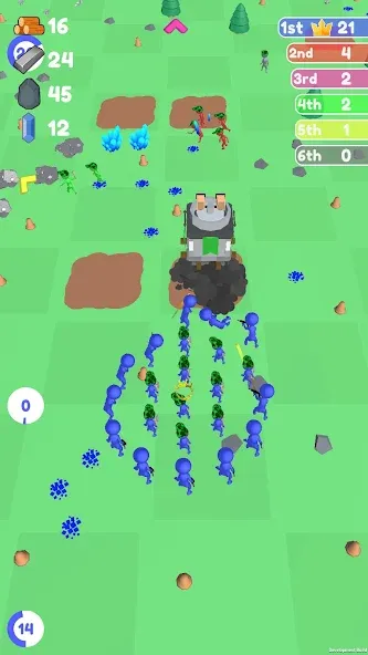 Islands Control: Army War (Айлэндс Контрол) [МОД: Много монет, Открытые уровни и Мега MOD] Screenshot 2