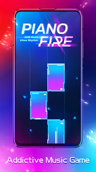 Piano Fire: Edm Music & Piano (Пиано Файр) [МОД: Деньги, Монеты и Меню MOD] Screenshot 1