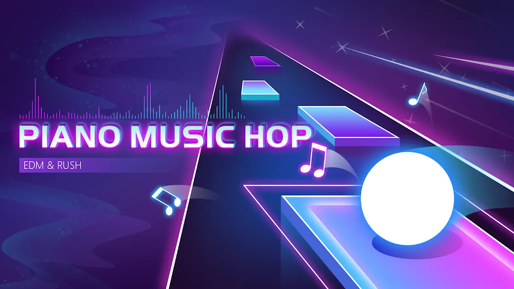 Piano Music Hop: EDM Rush! (Пиано музыка хоп) [МОД: Деньги, Монеты и Меню MOD] Screenshot 1