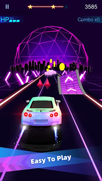 Music Racing GT: EDM & Cars (Музыка Гонок ГТ) [МОД: Деньги, Монеты и Меню MOD] Screenshot 1