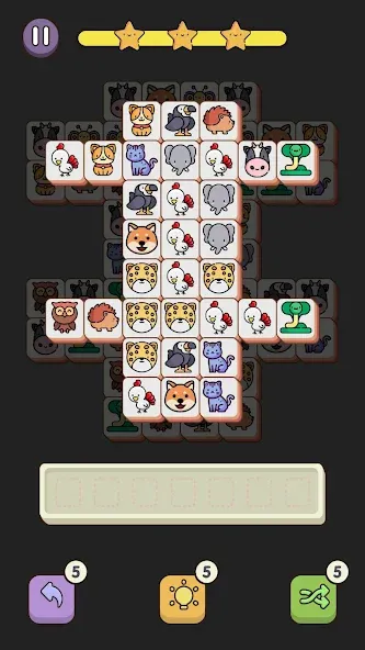 Match 3 Animal - Zen Puzzle (Матч 3 Животное) [МОД: Много денег, Монет и Все открыто] Screenshot 3