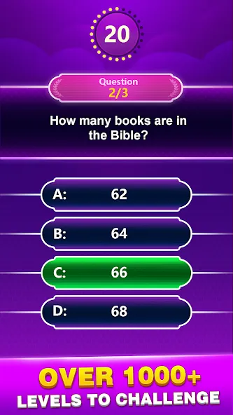 Bible Trivia — Word Quiz Game (Библейская викторина) [MOD: Все открыто] - Скриншот 2